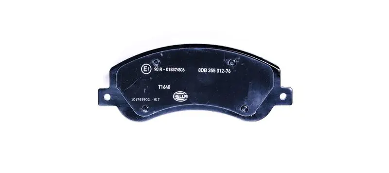 Handler.Part Brake pad set, disc brake HELLA 8DB355012761 2