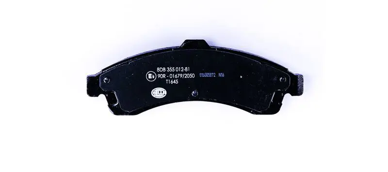 Handler.Part Brake pad set, disc brake HELLA 8DB355012811 2