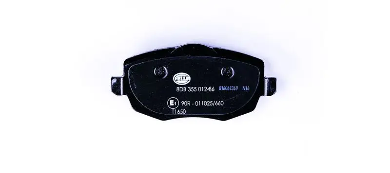 Handler.Part Brake pad set, disc brake HELLA 8DB355012861 2