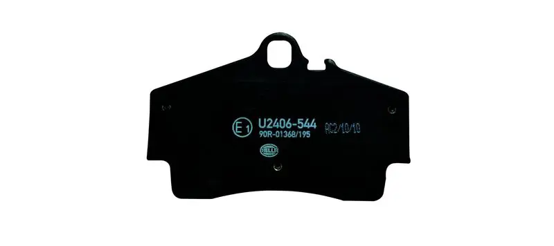 Handler.Part Brake pad set, disc brake HELLA 8DB355018481 2