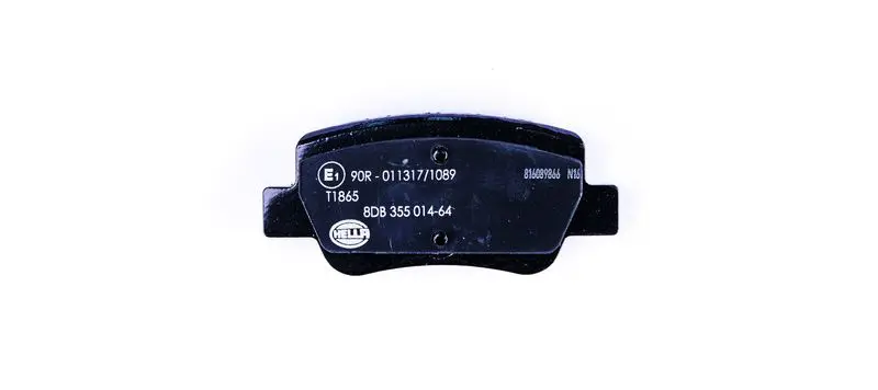 Handler.Part Brake pad set, disc brake HELLA 8DB355014641 2