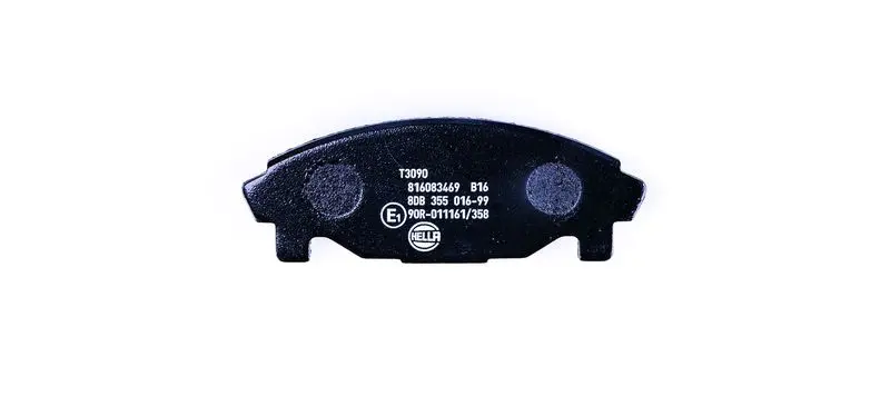 Handler.Part Brake pad set, disc brake HELLA 8DB355016991 2