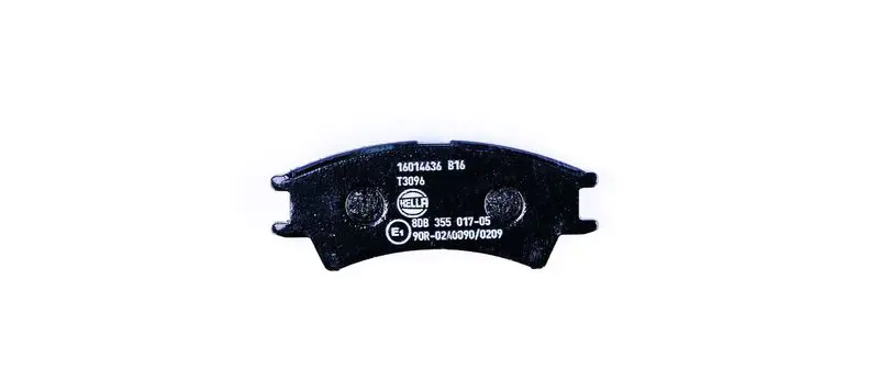 Handler.Part Brake pad set, disc brake HELLA 8DB355017051 2