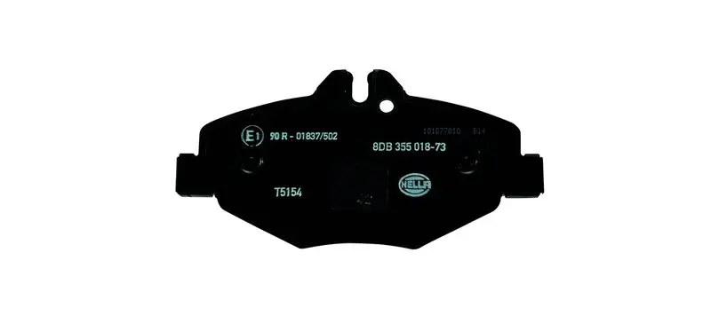 Handler.Part Brake pad set, disc brake HELLA 8DB355018731 2