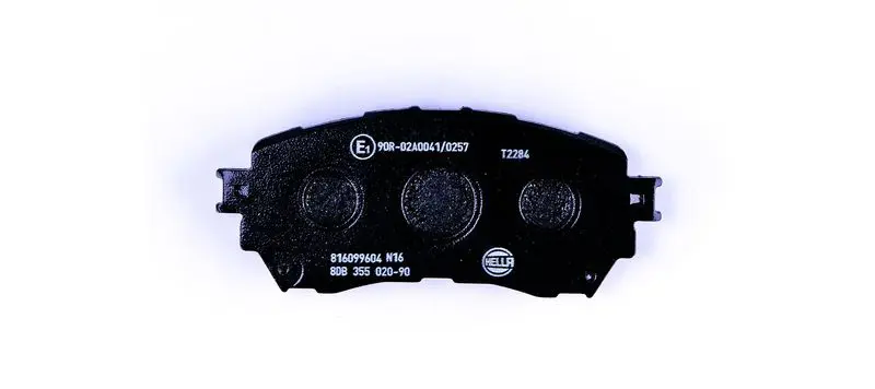 Handler.Part Brake pad set, disc brake HELLA 8DB355020901 2