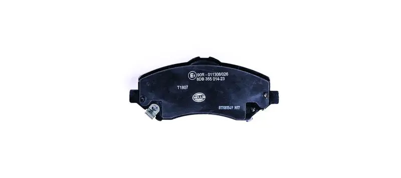 Handler.Part Brake pad set, disc brake HELLA 8DB355014231 2