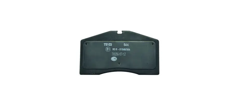 Handler.Part Brake pad set, disc brake HELLA 8DB355018301 2