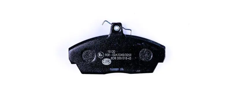 Handler.Part Brake pad set, disc brake HELLA 8DB355018431 2