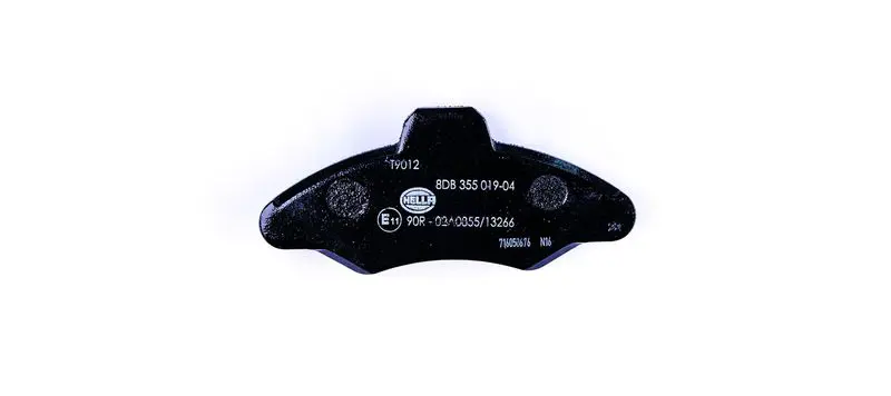 Handler.Part Brake pad set, disc brake HELLA 8DB355019041 2