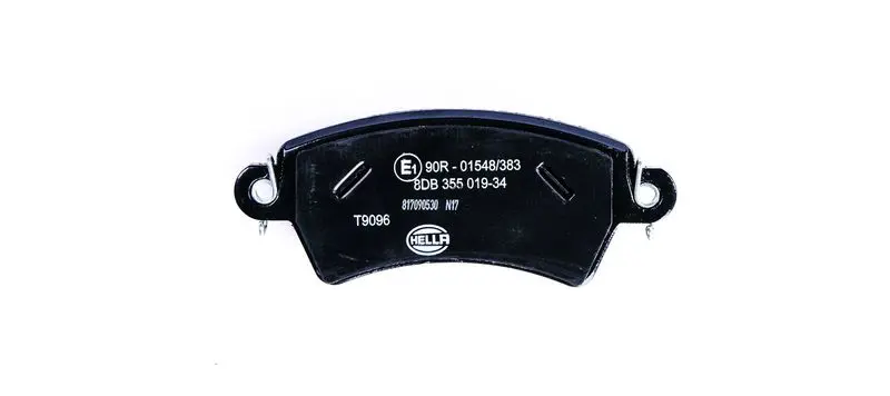 Handler.Part Brake pad set, disc brake HELLA 8DB355019341 2