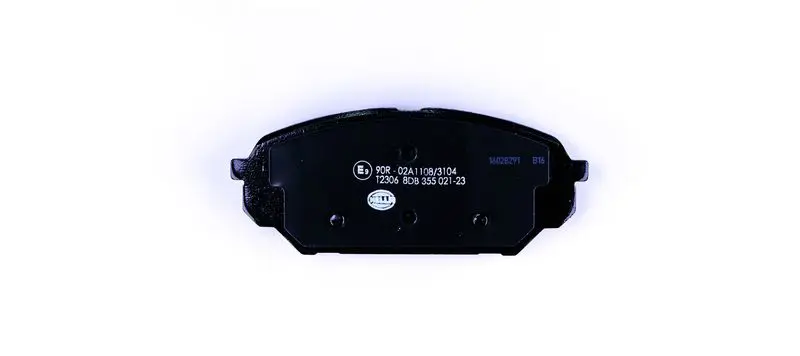 Handler.Part Brake pad set, disc brake HELLA 8DB355021231 2