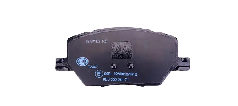 Handler.Part Brake pad set, disc brake HELLA 8DB355024711 2