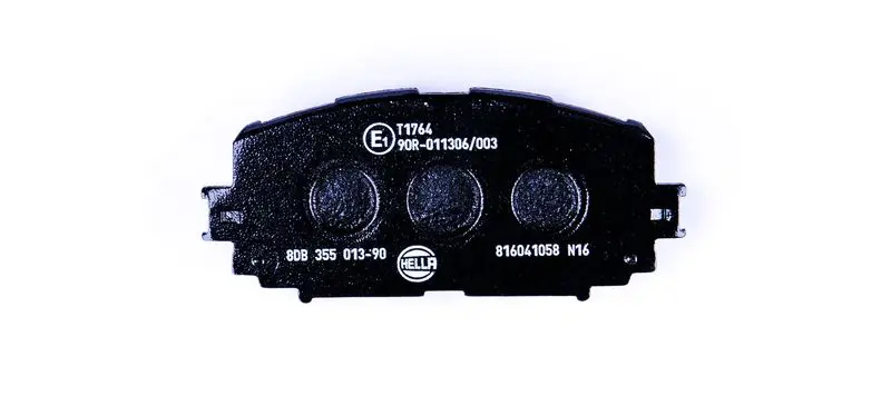 Handler.Part Brake pad set, disc brake HELLA 8DB355013901 2