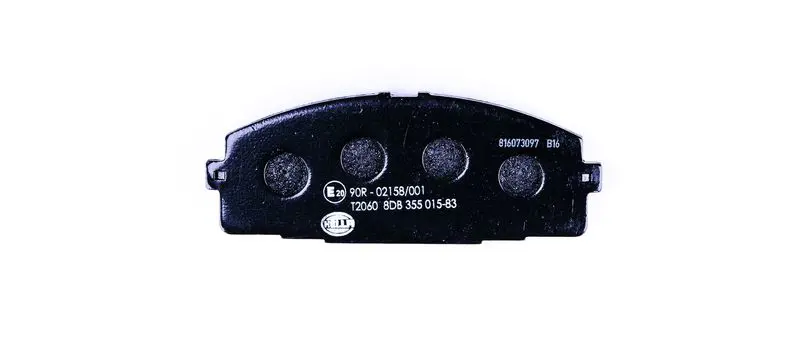 Handler.Part Brake pad set, disc brake HELLA 8DB355015831 2