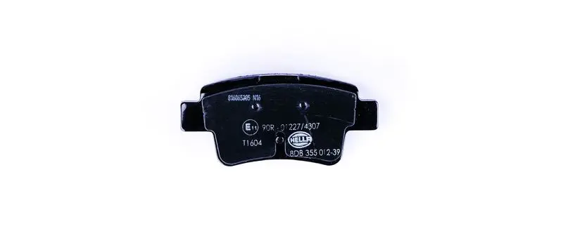 Handler.Part Brake pad set, disc brake HELLA 8DB355012391 2