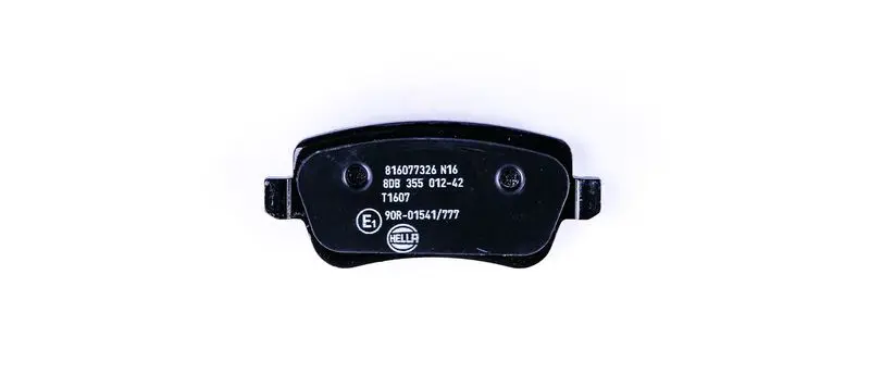 Handler.Part Brake pad set, disc brake HELLA 8DB355012421 2