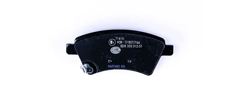 Handler.Part Brake pad set, disc brake HELLA 8DB355012511 2