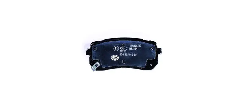 Handler.Part Brake pad set, disc brake HELLA 8DB355013551 2