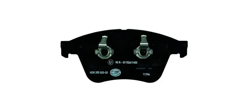 Handler.Part Brake pad set, disc brake HELLA 8DB355020031 3