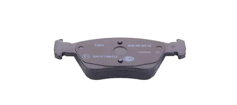 Handler.Part Brake pad set, disc brake HELLA 8DB355007831 3