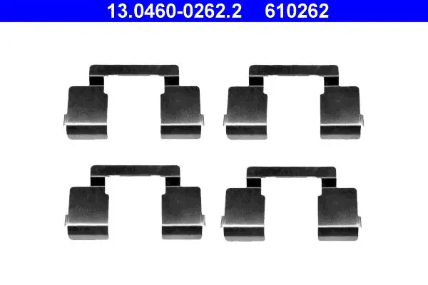 Handler.Part Accessory kit, disc brake pads ATE 13046002622 1