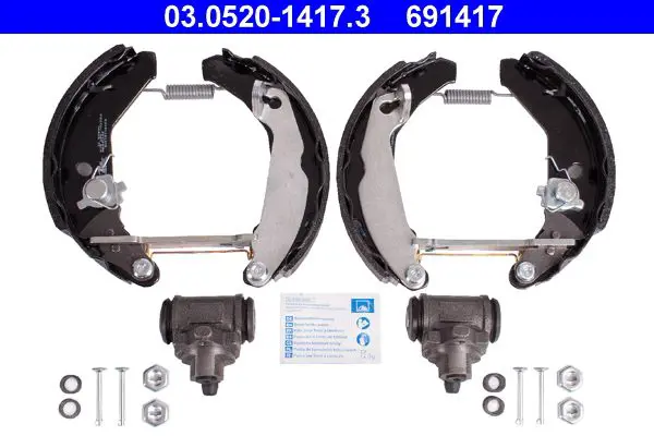 Handler.Part Brake shoe set ATE 03052014173 1