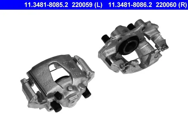 Handler.Part Brake caliper ATE 11348180852 1