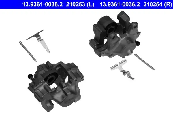 Handler.Part Brake caliper ATE 13936100362 1