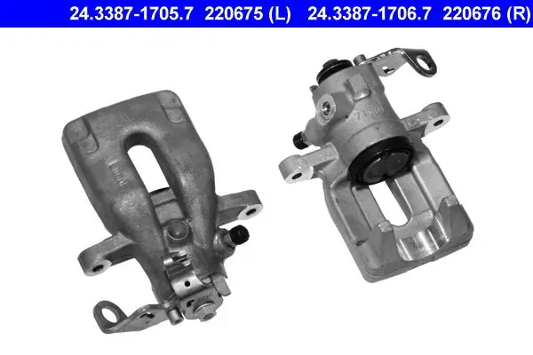 Handler.Part Brake caliper ATE 24338717057 1