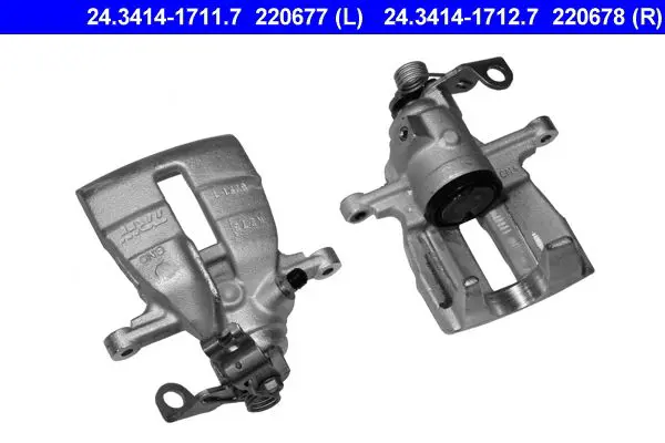 Handler.Part Brake caliper ATE 24341417117 1