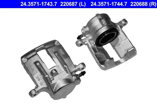 Handler.Part Brake caliper ATE 24357117447 1