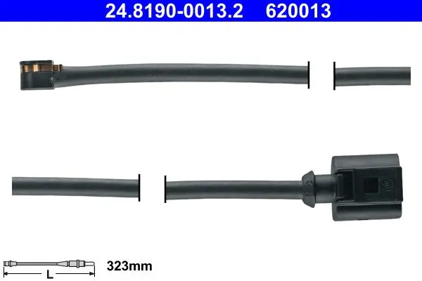 Handler.Part Brake pad wear sensor ATE 24819000132 1