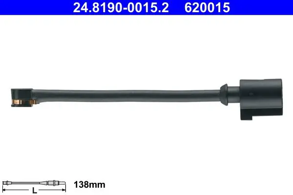 Handler.Part Brake pad wear sensor ATE 24819000152 1