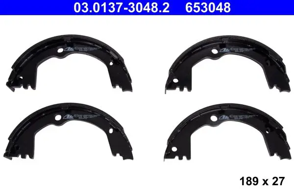 Handler.Part Brake shoe set, parking brake ATE 03013730482 2