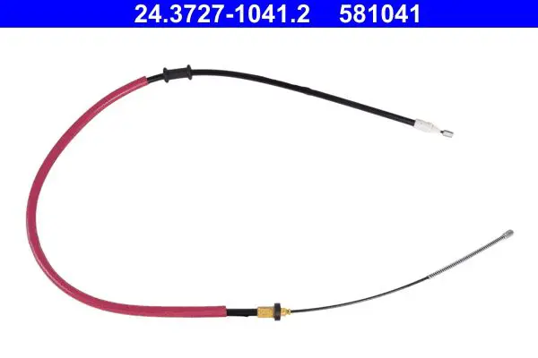 Handler.Part Cable, parking brake ATE 24372710412 2