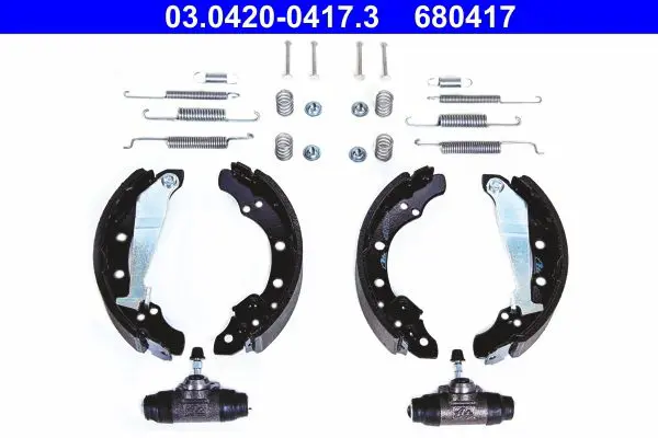 Handler.Part Brake shoe set ATE 03042004173 1