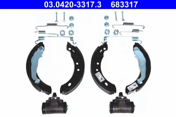 Handler.Part Brake shoe set ATE 03042033173 1