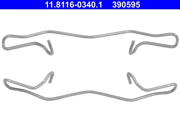 Handler.Part Spring, brake caliper ATE 11811603401 2