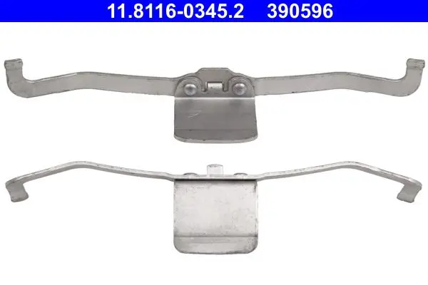 Handler.Part Spring, brake caliper ATE 11811603452 2