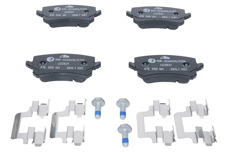 Handler.Part Brake Pad Set, disc brake ATE 13047026212 2