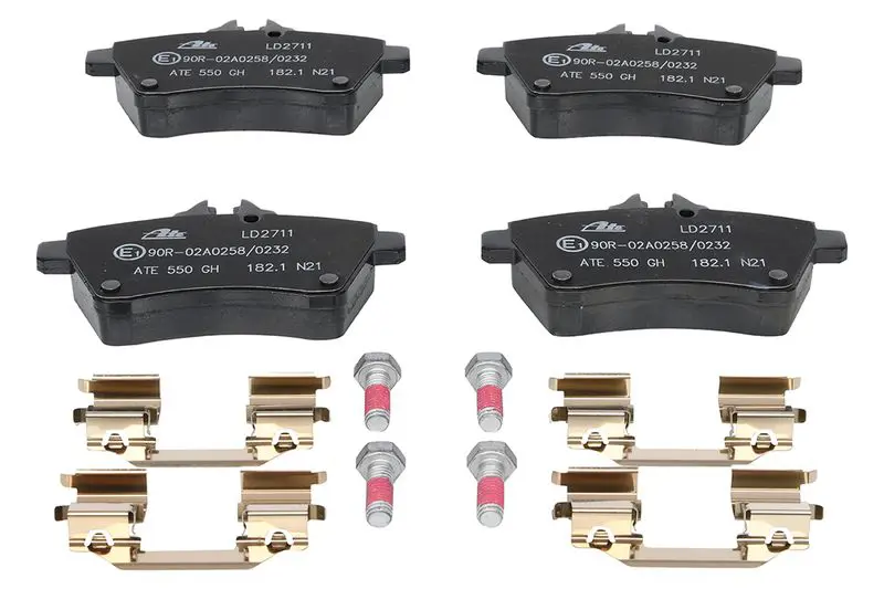 Handler.Part Brake pad set, disc brake ATE 13047027112 2