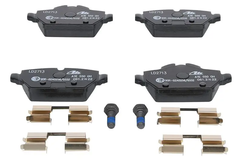 Handler.Part Brake pad set, disc brake ATE 13047027132 2