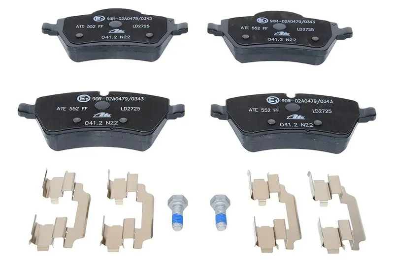 Handler.Part Brake pad set, disc brake ATE 13047027252 2