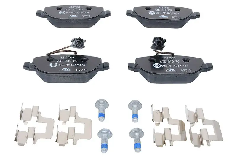 Handler.Part Brake pad set, disc brake ATE 13047027682 2