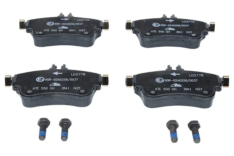 Handler.Part Brake pad set, disc brake ATE 13047027782 2