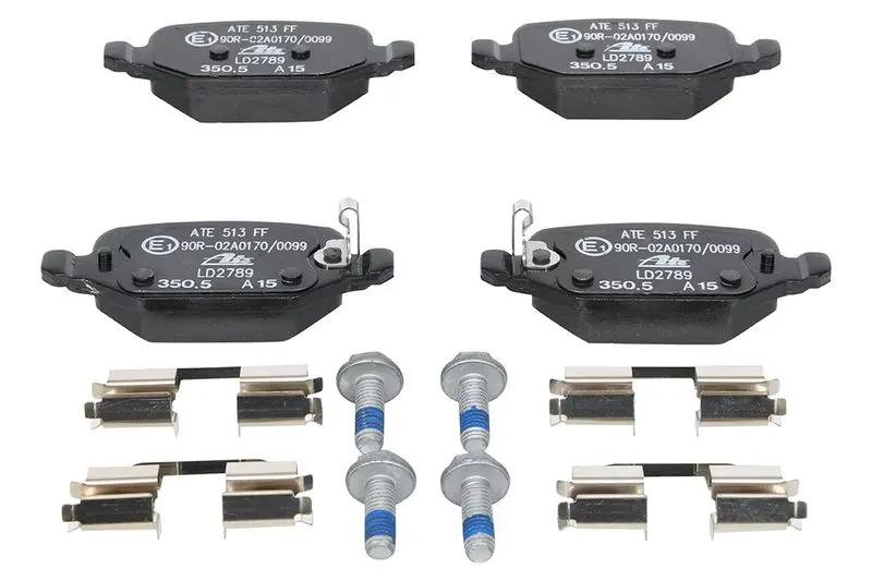 Handler.Part Brake pad set, disc brake ATE 13047027892 2