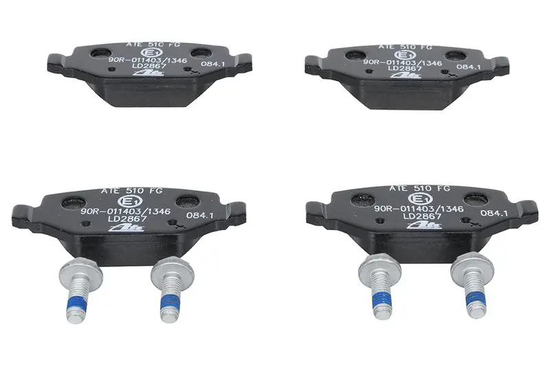 Handler.Part Brake pad set, disc brake ATE 13047028672 2