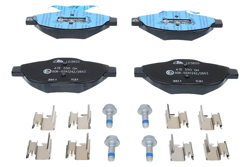 Handler.Part Brake Pad Set, disc brake ATE 13047038552 2