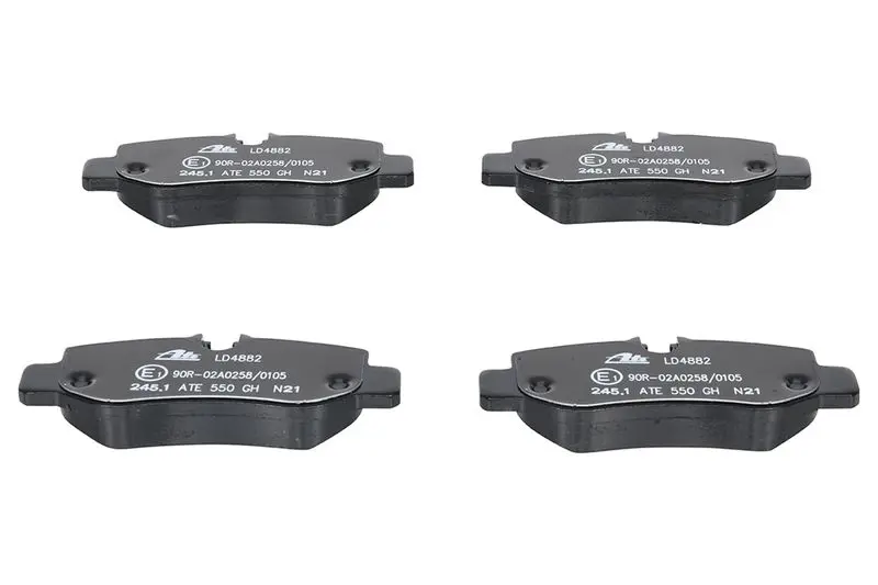 Handler.Part Brake pad set, disc brake ATE 13047048822 2