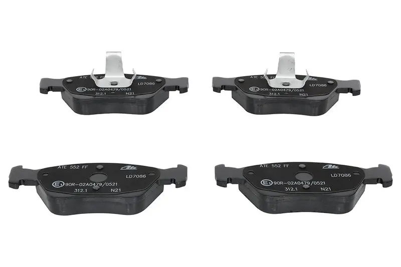 Handler.Part Brake pad set, disc brake ATE 13047070862 2